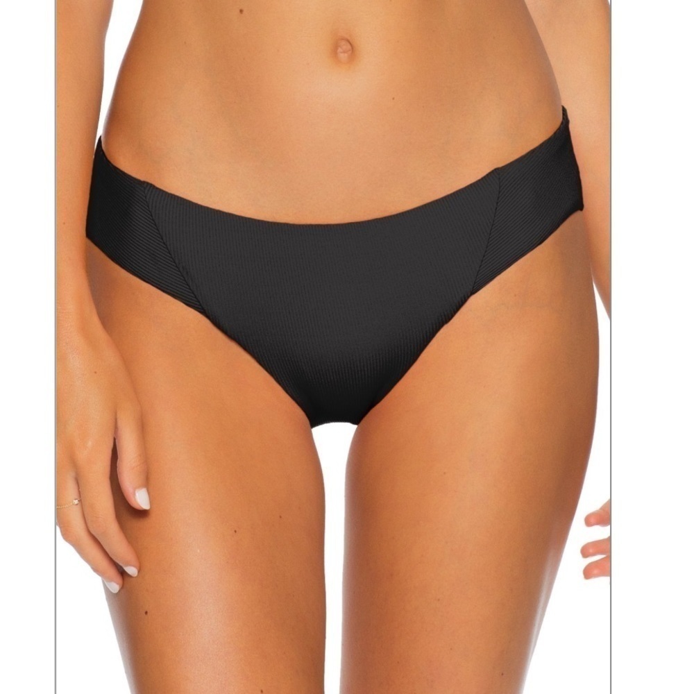 American Ribbed Tab Side Hipster Bikini Bottom
